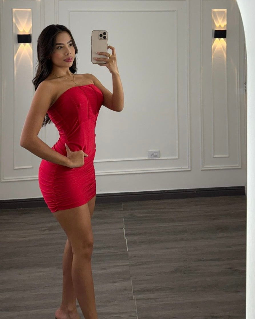 Vestido Estraple